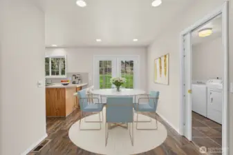 Virtual staging - Dining Room