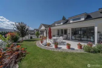 Looking NW from front yard