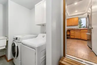 Utility with sink off garage