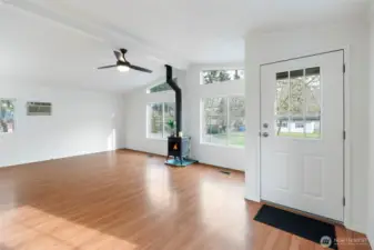 Wood stove to keep you warm the rest of this season