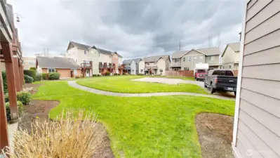 View from patios and decks.