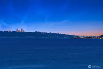 Unreal views from the beach!