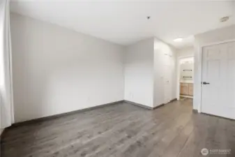 Another view of the primary bedroom.