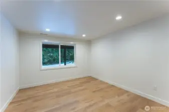 Third bedroom on lower level