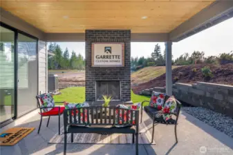 Covered Patio Backyard