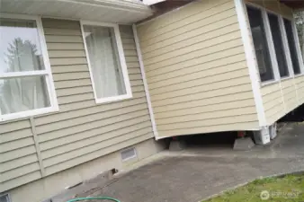 Back of home