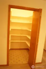 Walk-in pantry