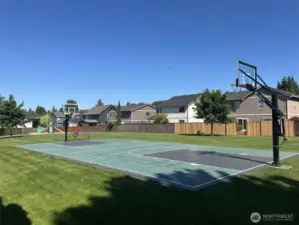 Full Basketball Court in Community Park!