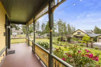 Wrap around deck for sunsets and views