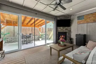 Enclosed Deck