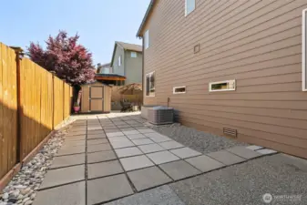 Side Yard Area