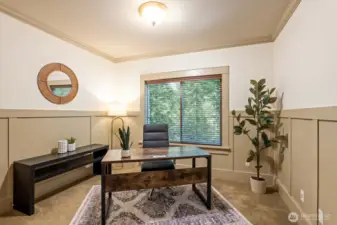 Main floor bedroom or office.