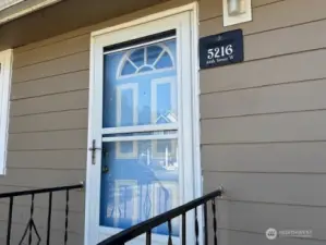 See the house number? Start to memorize it, you might be the new homeowner! Great storm door and hardieboard siding.