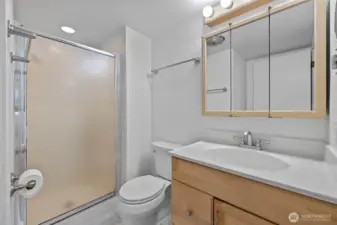 Bathroom off Primary with walk-in shower!