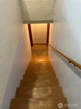 Stairs to basement