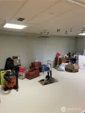 Large basement area