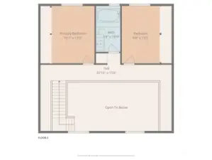 2nd Floor - Floorplan