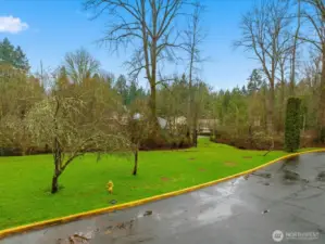 Grass field steps from your door. All maintained by HOA