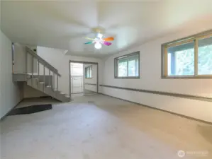 Daylight basement bonus area