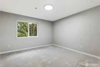 Rear primary bedroom