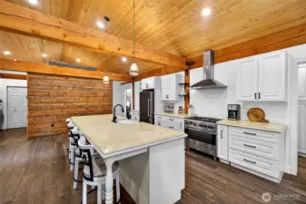 Custom concete countertops