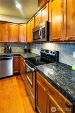 PLENTY OF COUNTER SPACE...GRANITE TILE COUNTERS
