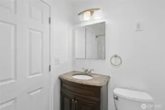 secondary bathroom