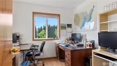 Small office off main living room