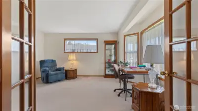 Main floor formal living room or office