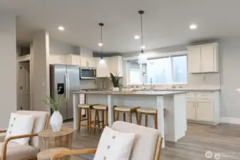 **Photos of the same floor plan but of a different home.