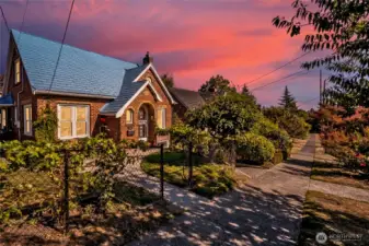 Vintage Brick Tudor in Green Lake near Tangletown,