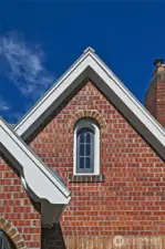 Classic brick detailing and feature window