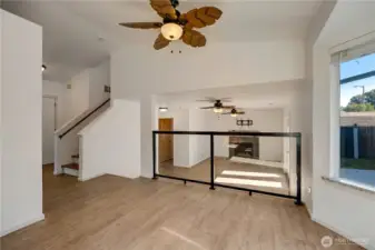 Open to living below