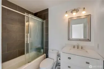 Updated Bathroom on upper level