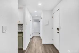 Plenty of in unit storage