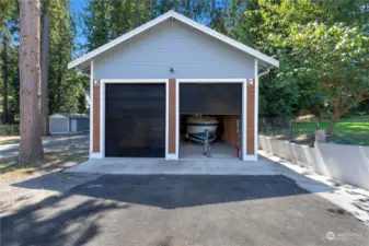 Tall Garage Door.