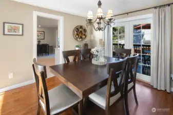 Formal dining room