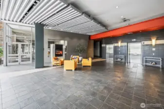 Easy elevator access to all floors and secure parking garages.