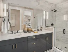 Photos are for illustrative purposes only & depict a different floor plan by Toll Brothers, finishes, or features than the actual home for sale. Actual layout & specifications vary. Home listed for sale (Banner) is brand new & photos are not yet available.