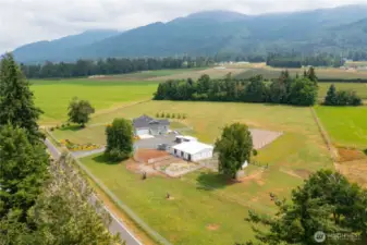 Just 5 years young, this beautifully laid-out property offers a stunning home, 3+ stall barn, outdoor arena, and fully fenced acreage.