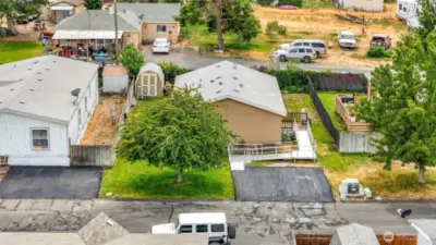 Located in an area with friendly neighbors on all sides.