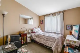 Bedroom #2 is nice and spacious with plenty of light.