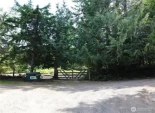 View of the property entrance from the road