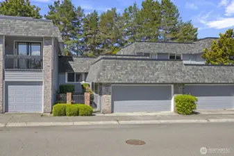 Single level townhome.