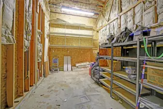 Inside RV Garage