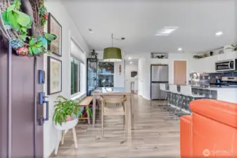 Open concept main floor