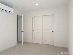 Each bedroom has mini split for year around comfort.