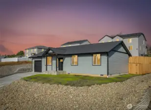 What the finished home will look like