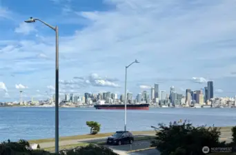 View from the unit, looking toward Downtown!