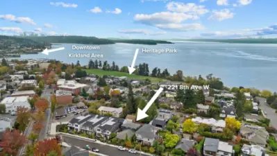 Heritage Park, the Kirkland Waterfront and Downtown Kirkland are all mere minutes away.
